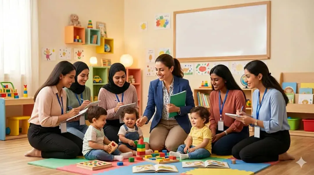 صورة توضيحية لبرنامج ورشة إعداد معلمة (TOT)